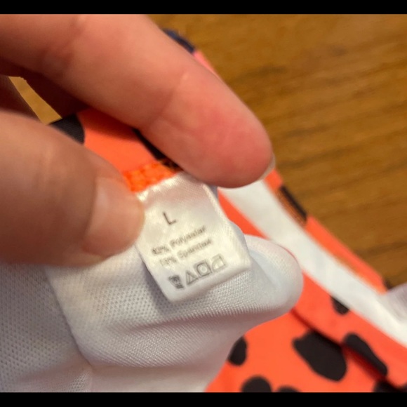 Coral cheetah bikini set - Picture 8 of 8